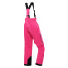 Alpine Pro Osago Detské lyžiarske nohavice s Ptx membránou KPAB322 pink glo
