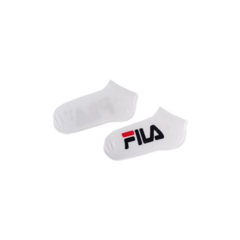 Fila Súprava 2 párov kotníkových ponožiek unisex Calza Invisible F9199 Biela