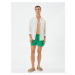 Koton Swimsuit Shorts Short waist with a tie-down pocket.