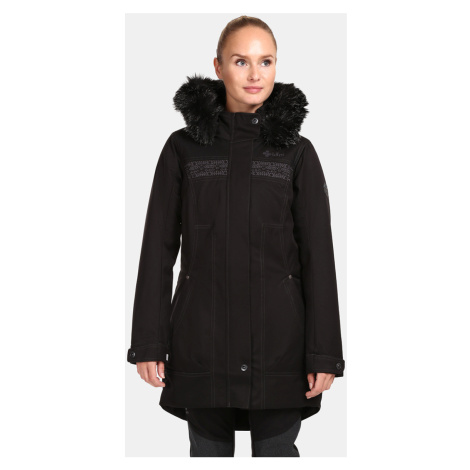Kilpi PERU-W Dámsky zimný kabát UL0125KI Čierna