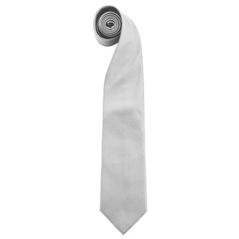 Premier Workwear Pánska kravata PR765 Silver -ca. Pantone 428