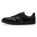 Botas × Footshop Dark - Pánske kožené tenisky / botasky čierne, ručná výroba