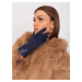 Women's Navy Blue Touch Gloves