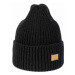 Finmark Zimná čiapka Zimná pletená čiapka, čierna, veľkosť