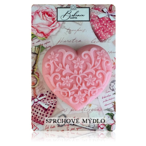 Bohemia Gifts & Cosmetics Handmade Heart ručne vyrobené mydlo s glycerínom