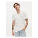 Calvin Klein Jeans Polokošeľa Embro Badge J30J325269 Biela Slim Fit