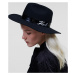 Klobúk Karl Lagerfeld K/Signature Soft Fedora Hat Čierna