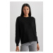 DEFACTO Regular Fit Crew Neck Sweater