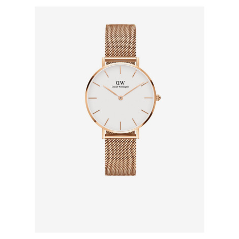 Dámske hodinky v ružovozlatej farbe Daniel Wellington Petite Melrose