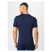 4F Funkčné tričko  námornícka modrá / čierna