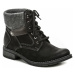 Mintaka 921290-1 čierne dámske zimné topánky