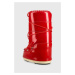 Detské snehule Moon Boot červená farba