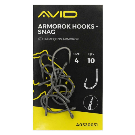 Avid carp háčiky armorok hooks snag - 6