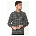 G699 DEWBERRY MEN'S SHIRT-ANTHRACITE