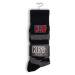 ponožky PERRI´S SOCK - KISS - STRIPE - HARCOAL MIX - KSA302-036