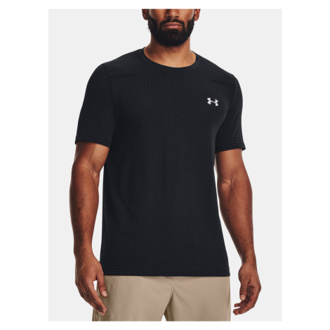 Under Armour T-Shirt UA Seamless Grid SS-BLK - Men