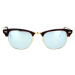 Ray-ban  Occhiali da Sole  Clubmaster RB3016 114530  Slnečné okuliare Hnedá