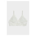 Spodná Bielizeň Karl Lagerfeld Tailored Lace Bra Biela