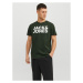 Jack&Jones Tričko Corp 12151955 Zelená Standard Fit