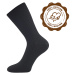 Lonka Zebran Pánske bavlnené ponožky - 3 páry BM000003918600101118 čierna