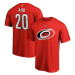 Carolina Hurricanes pánske tričko Sebastian Aho #20 Authentic Stack Name & Number