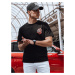 Men's T-shirt with black Dstreet print