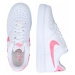 Nike Sportswear Nízke tenisky 'Air Force 1'  biela / neónovo ružová