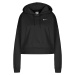 Nike Sportswear Mikina 'Swoosh'  čierna / biela