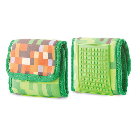 Pixie Crew peňaženka Minecraft zelenohnedá