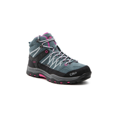 CMP Trekingová obuv Kids Rigel Mid Trekking Shoes Wp 3Q12944J Modrá