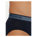 Emporio Armani Underwear Súprava 3 kusov slipov 111734 4F717 70435 Tmavomodrá