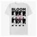 Queens Disney Mulan - Bloom Grid Unisex T-Shirt White