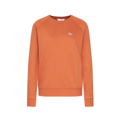 Lee Mikina Plain L53rtxom Oranzova Regular Fit Modio Sk