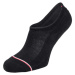 Tommy Hilfiger MEN ICONIC FOOTIE 2P Pánske ponožky, čierna, veľkosť