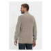 Sveter Camel Active Knitted Jacket Light Wallnut