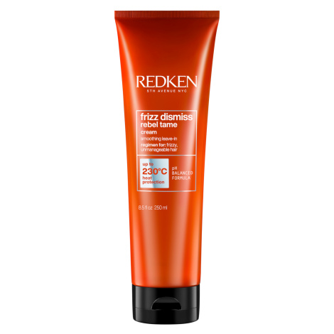 Uhladzujúci krém s termoochranou pre krepaté a nepoddajné vlasy Redken Frizz Dismiss - 250 ml + 