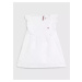 Biele dievčenské šaty Tommy Hilfiger