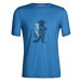 Men's T-Shirt icebreaker Tech Lite II SS Tee Waschbar Wandering Azul