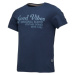 BLEND REGULAR FIT Pánske tričko, tmavo modrá, veľkosť