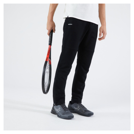 Pánske tenisové nohavice Soft čierne ARTENGO