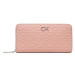 Calvin Klein Veľká dámska peňaženka Re-Lock Z/A Wallet Lg Emb Mono K60K610233 Ružová