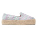 Manebi Espadrilky Slippers D T 1.6 D0 Strieborná