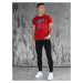 Men's Red T-Shirt Dstreet