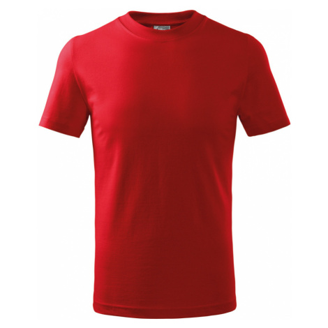 Malfini Basic Detské tričko 138 červená