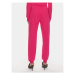 Versace Jeans Couture Teplákové nohavice 76HAAT01 Ružová Regular Fit