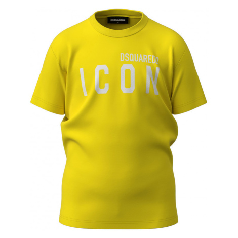 Tričko Dsquared Cool Fit-Icon T-Shirt Žltá Dsquared²