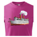 Detské tričko s potlačou lode - tričko pre malých dobrodruhov
