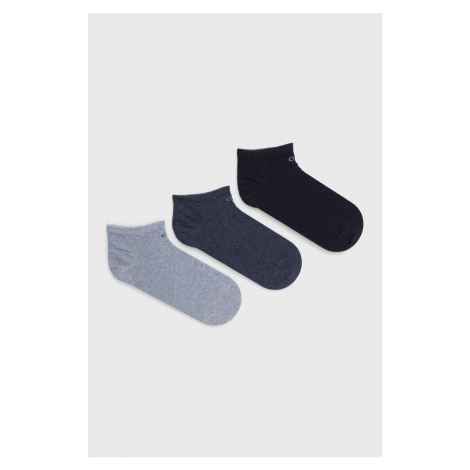 Ponožky Calvin Klein dámske, modrá farba, 701218768