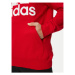 Adidas Mikina Essentials French Terry Big Logo Hoodie IC9365 Červená Regular Fit