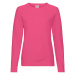 Pink classic light sweatshirt Fruit of the Loom